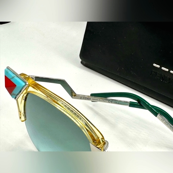 FENDI  FF001/N/S C1 EEQ Size 52-19-135 Made in Italy 🇮🇹‼️ - Picture 5 of 16